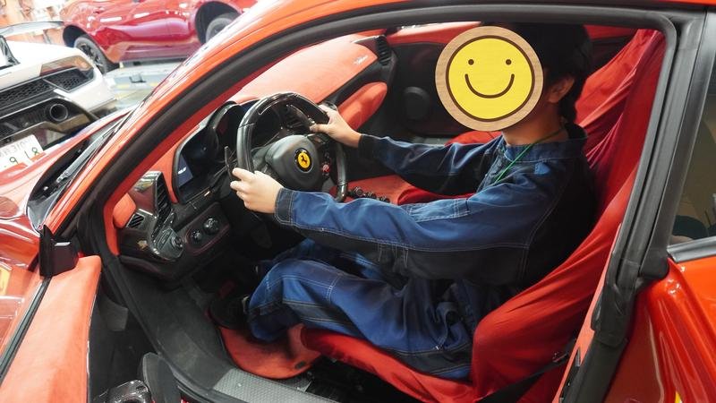 「自動車整備士」の仕事を体験しました