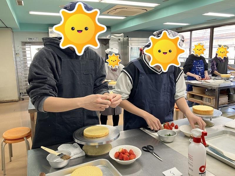 ケーキ教室を実施しました！