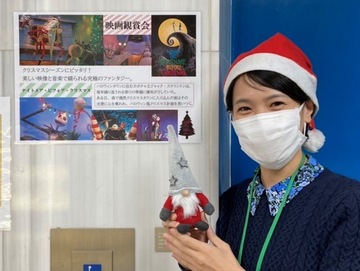 クリスマスの気配感じる映画観賞会