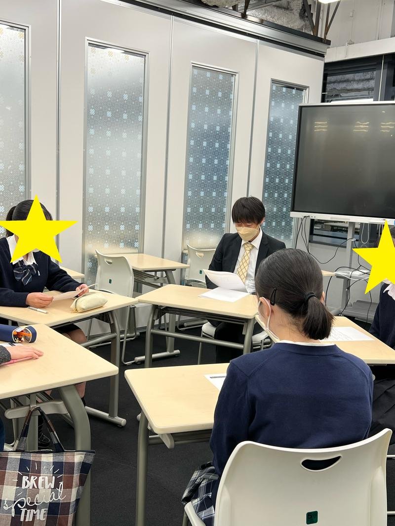 受験指導の様子です！